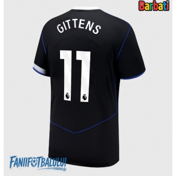 Chelsea Jamie Gittens #11 Tricou Fotbal Replică 2025-26 Barbati Treilea